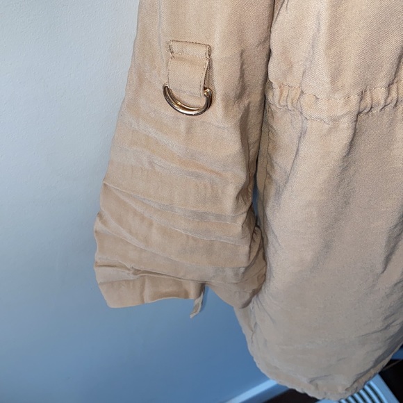 Torrid Tan Draped Utility Jacket - Picture 8 of 11